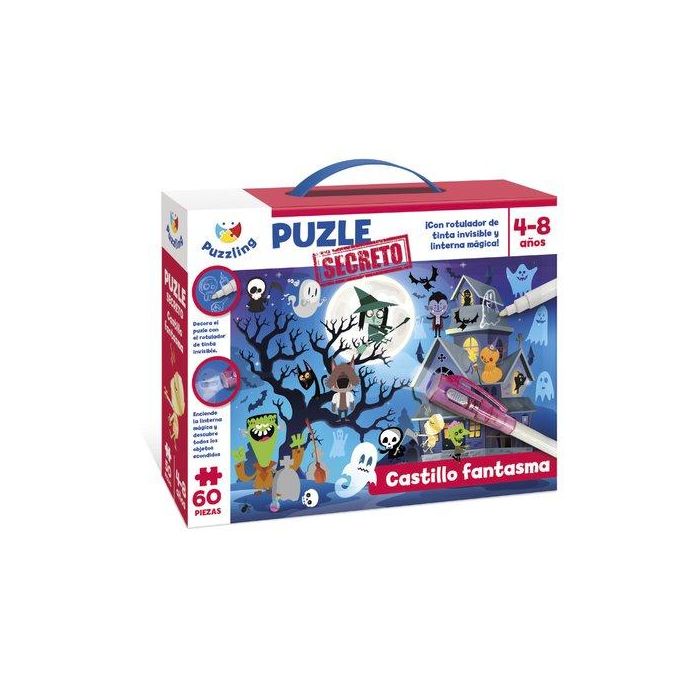 Juego Imagiland Puzle Secreto Castillo Fantasma