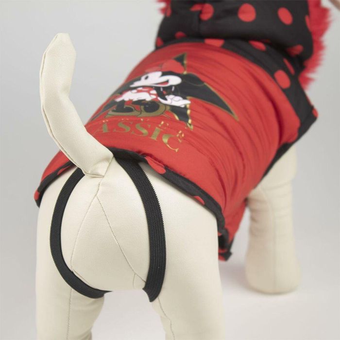 Abrigo para Perro Minnie Mouse Negro XS Rojo 5