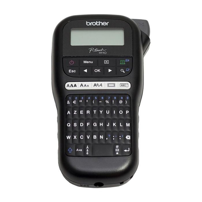 Brother P-touch H110 Impresora de Etiquetas QWERTY Transferencia Térmica Negro