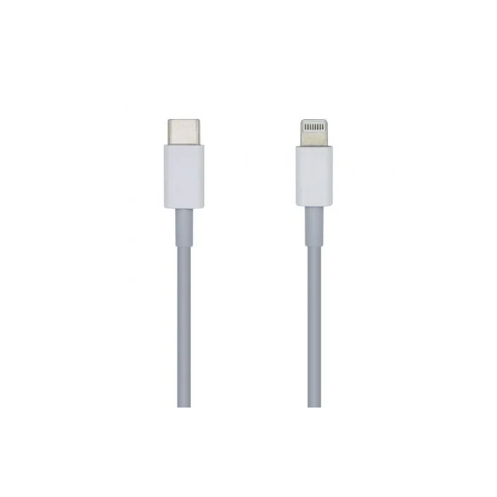 Aisens Cable USB Type C a Lighting 2A, 2M Carga Rápida Blanco