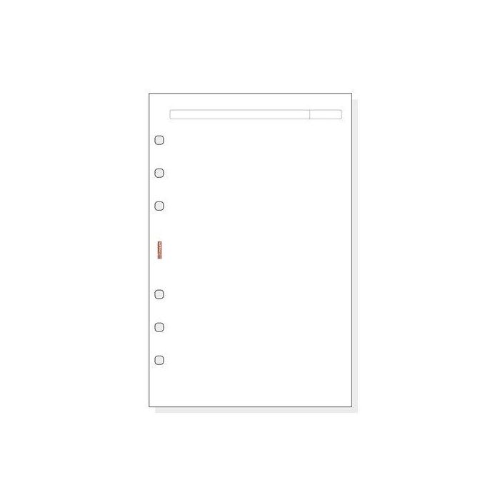 Recambio Agenda Finocam R542 Open 500 117X181 Liso 50H