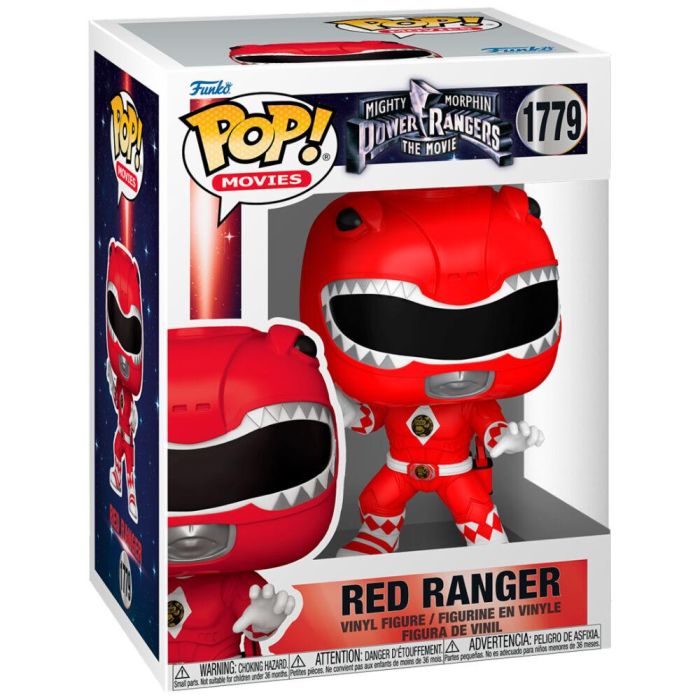 Figura POP Mighty Morphin Power Rangers Red Ranger 1