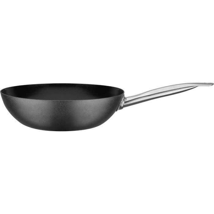 Wok de acero al carbono - GSW - AVANTI - 28 cm - Inducción 1 Wok de acero al carbono - GSW - AVANTI - 28 cm - Inducción 1