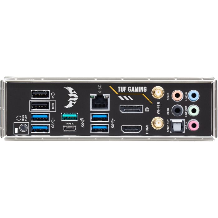 ASUS Placa Base TUF Gaming B550-PLUS WiFi II, AMD AM4, B550, DDR4, Wi-Fi 6, 2.5Gb Ethernet, ATX, Referencia 90MB19U0-M0EAY0 9 ASUS Placa Base TUF Gaming B550-PLUS WiFi II, AMD AM4, B550, DDR4, Wi-Fi 6, 2.5Gb Ethernet, ATX, Referencia 90MB19U0-M0EAY0 9