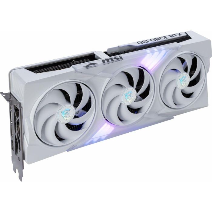 MSI Tarjeta Gráfica GAMING GeForce RTX 5080 16G TRIO OC BLANCA NVIDIA 16 GB GDDR7 28 MSI Tarjeta Gráfica GAMING GeForce RTX 5080 16G TRIO OC BLANCA NVIDIA 16 GB GDDR7 28