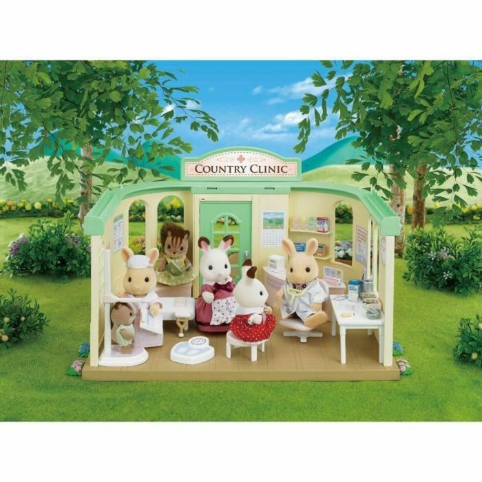 Sylvanian Families 5096 Consultorio médico. Set de juguete con mostrador, cama y más de 30 accesorios para niñas a partir de 4 años. 2 Sylvanian Families 5096 Consultorio médico. Set de juguete con mostrador, cama y más de 30 accesorios para niñas a partir de 4 años. 2