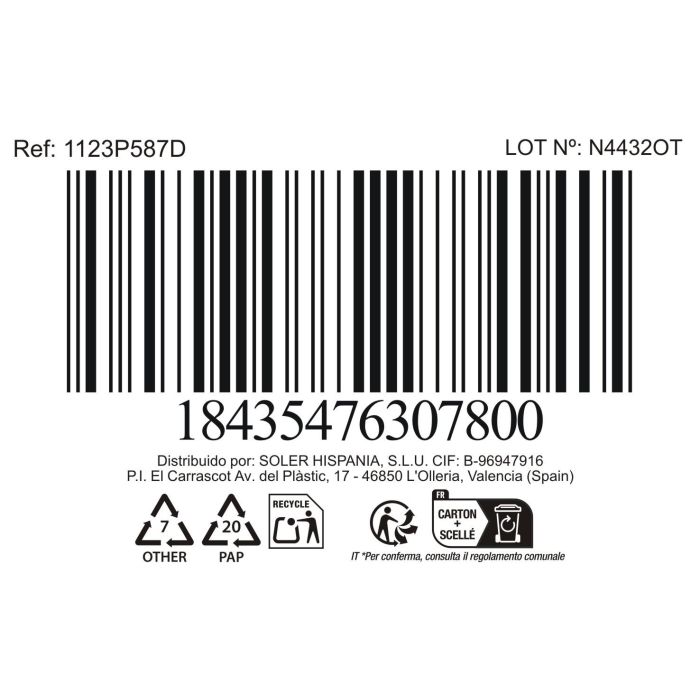 Set 4 Vasos Chupitos 63Ml "Phasai Rio" Md (24 Cajas) 7