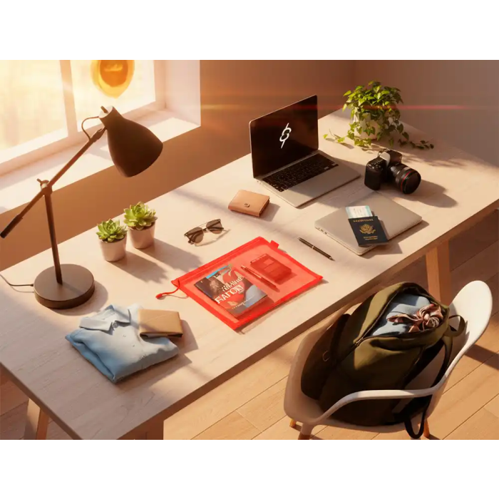 Liderpapel Bolsa zipper bag de poliéster transpirable multiusos tamaño DIN A4 color rosa 7 Liderpapel Bolsa zipper bag de poliéster transpirable multiusos tamaño DIN A4 color rosa 7