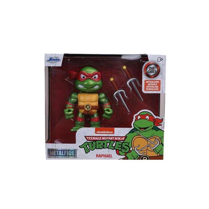 Figura de metal tortugas ninja raphael 10 cm