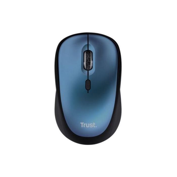 Ratón Mini Inalámbrico Trust Yvi+ Silent/ Hasta 1600 DPI/ Azul 1 Ratón Mini Inalámbrico Trust Yvi+ Silent/ Hasta 1600 DPI/ Azul 1
