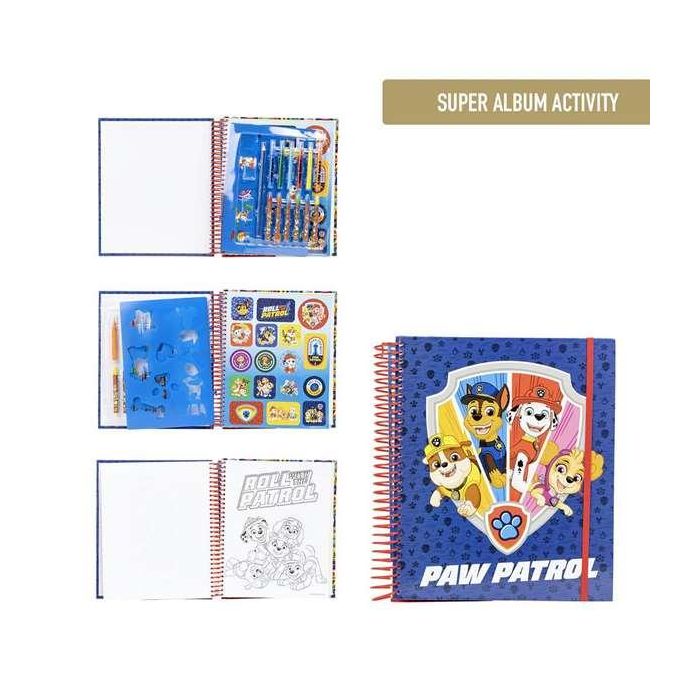 Album actividades coloreable paw patrol 2