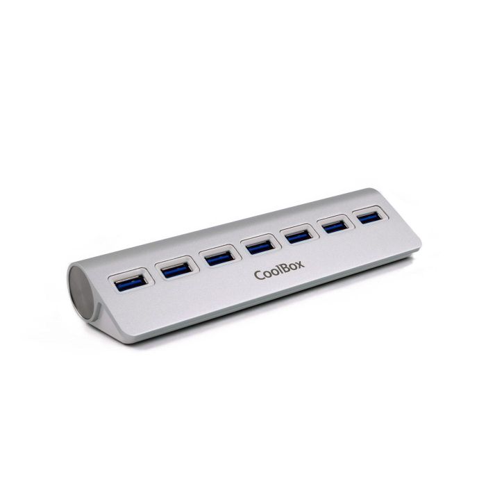 Hub Coolbox Alu - 3 7 Puertos Usb3.0 Hub Coolbox Alu - 3 7 Puertos Usb3.0