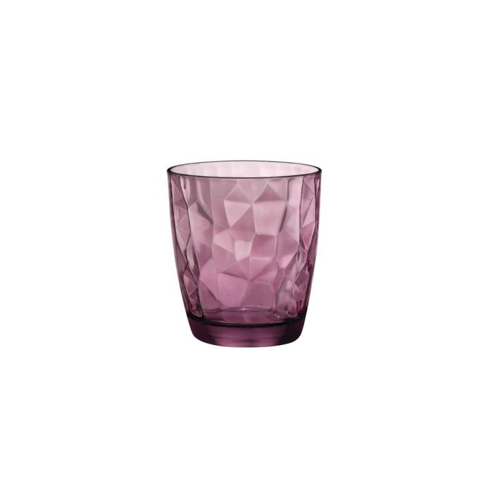 Bormioli Rocco Vaso Bajo Diamond de Vidrio Rosa 39 cL con Relieve, Fabricado en Italia, Apto Lavavajillas Bormioli Rocco Vaso Bajo Diamond de Vidrio Rosa 39 cL con Relieve, Fabricado en Italia, Apto Lavavajillas
