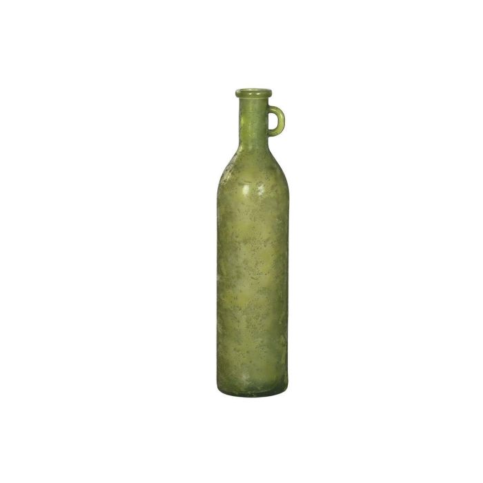 Jarrón Home ESPRIT Verde Cristal reciclado Acabado envejecido 18 x 18 x 75 cm Jarrón Home ESPRIT Verde Cristal reciclado Acabado envejecido 18 x 18 x 75 cm