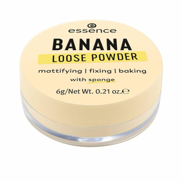 Essence Banana Loose Powder - Polvos Sueltos Fijador de Maquillaje 6g Essence Banana Loose Powder - Polvos Sueltos Fijador de Maquillaje 6g