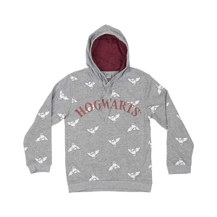 Sudadera con Capucha Niño Harry Potter Gris 12 Años 0 Sudadera con Capucha Niño Harry Potter Gris 12 Años 0