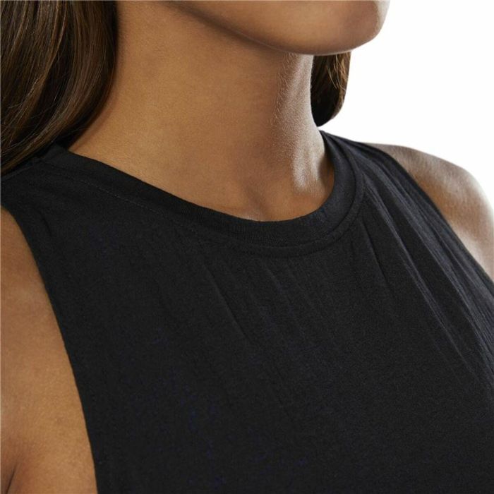Camiseta para Mujer sin Mangas Reebok Burnout Negro S 2 Camiseta para Mujer sin Mangas Reebok Burnout Negro S 2
