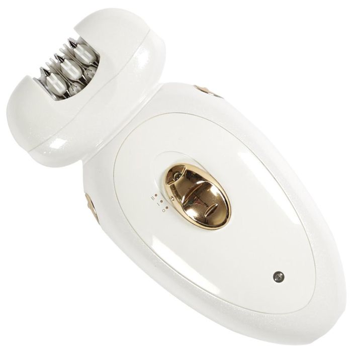 Cosmetic Club Máquina Depiladora Recargable Vallee Outlet para Piel Suave, Elimina Vello con Dos Cabezales y Dos Velocidades 1