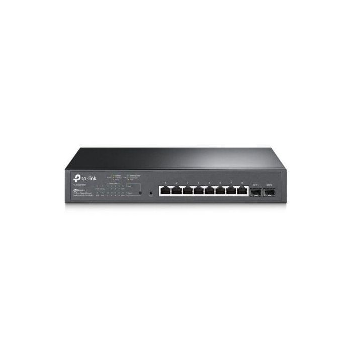 TP-LINK JetStream? 10-Port Gigabit Smart Switch with 8-Port PoE+ TP-LINK JetStream? 10-Port Gigabit Smart Switch with 8-Port PoE+