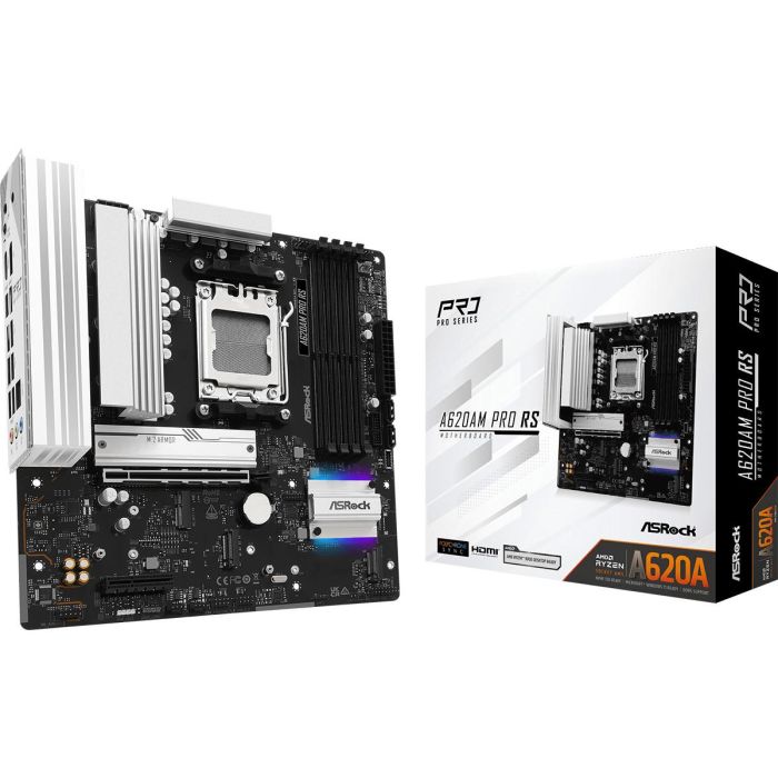 ASRock A620AM Pro RS AM5 mATX HDMI/DP DDR5 0 ASRock A620AM Pro RS AM5 mATX HDMI/DP DDR5 0