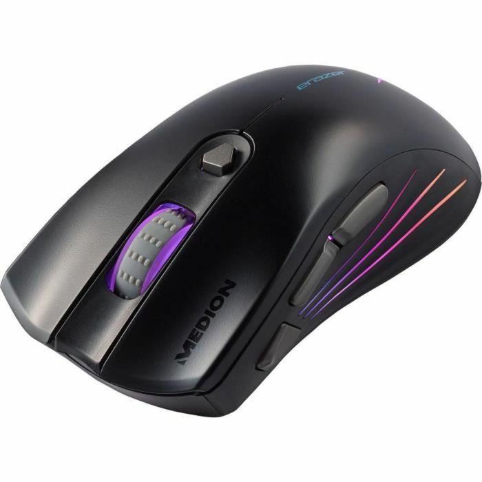 Ratón para juegos con cable - ERAZER - MD 88505 - 5000 DPI - Extremadamente preciso y sensible - Negro 3