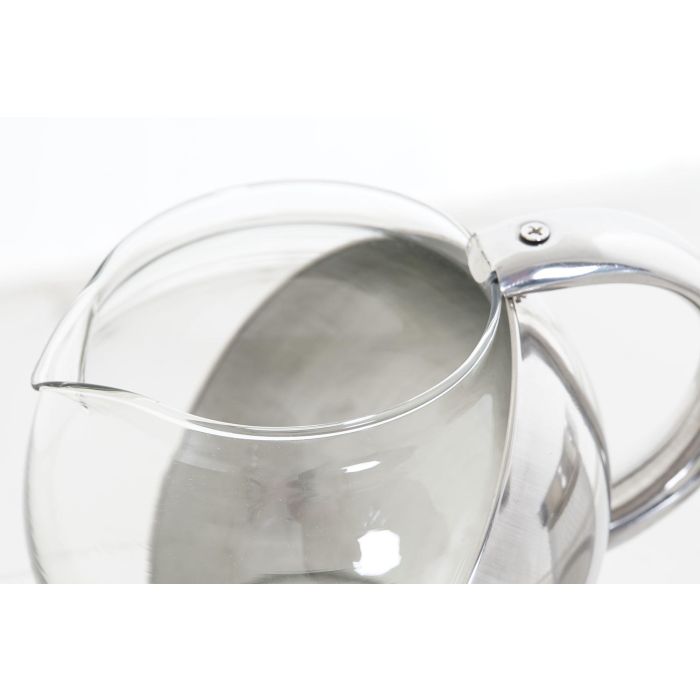 Tetera Basicos DKD Home Decor Plateado 11 x 12 x 14 cm 2 Tetera Basicos DKD Home Decor Plateado 11 x 12 x 14 cm 2