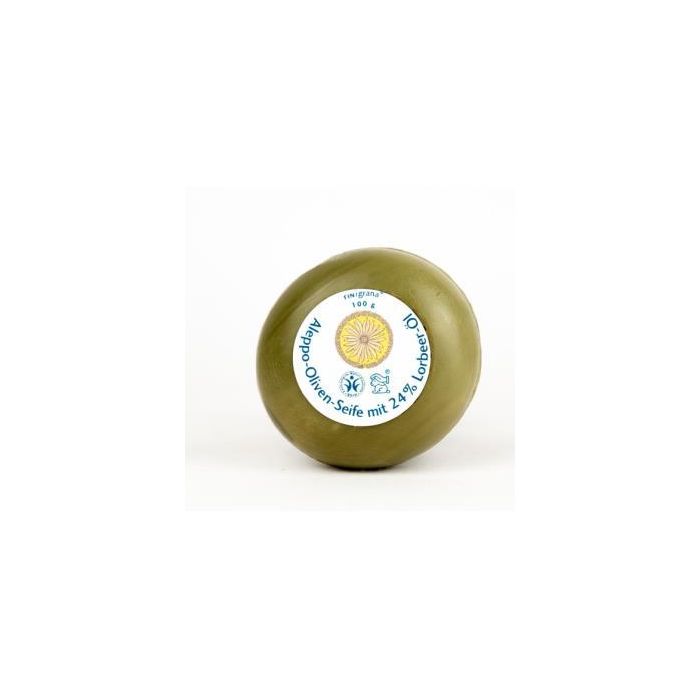 Savon du Midi Jabón en Pastilla de Alepo 24% Laurel 100g Bio