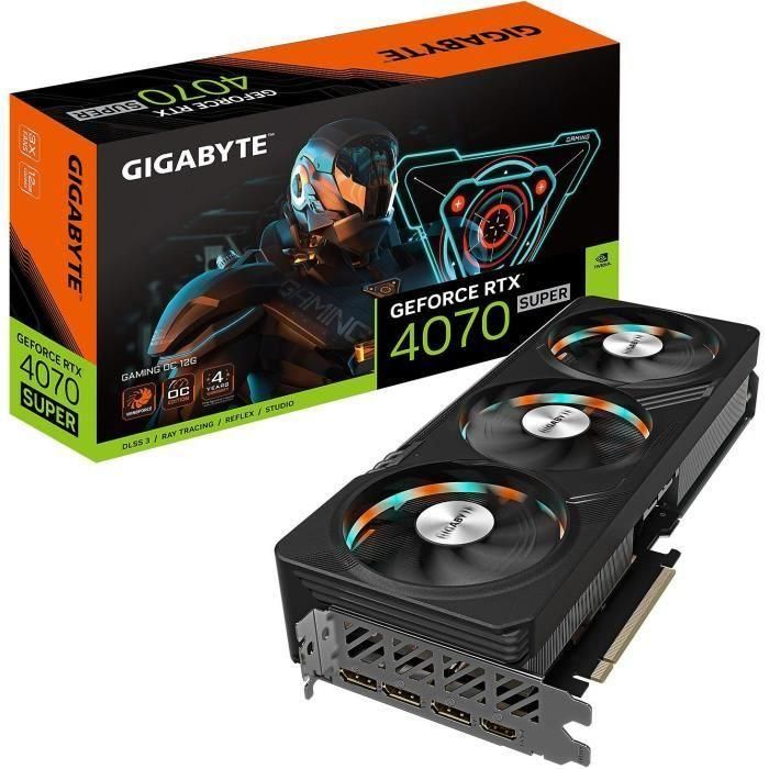 Tarjeta Gráfica Gigabyte GEFORCE RTX 4070 12 GB GDDR6