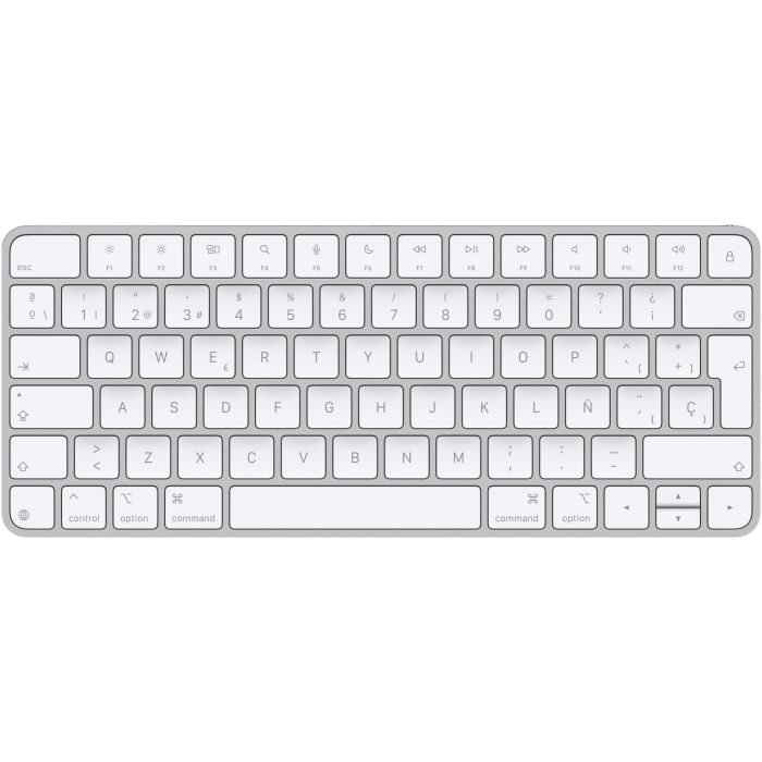 Apple Teclado Magic Keyboard Inalámbrico Bluetooth QWERTY Español USB-C Compatible con iOS iPadOS MacOS
