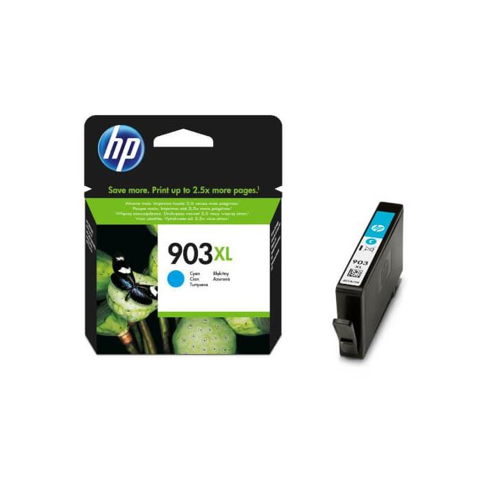 HP T6M03AE Cartucho de Tinta Cian 903XL Alto Rendimiento 825 Páginas HP T6M03AE Cartucho de Tinta Cian 903XL Alto Rendimiento 825 Páginas