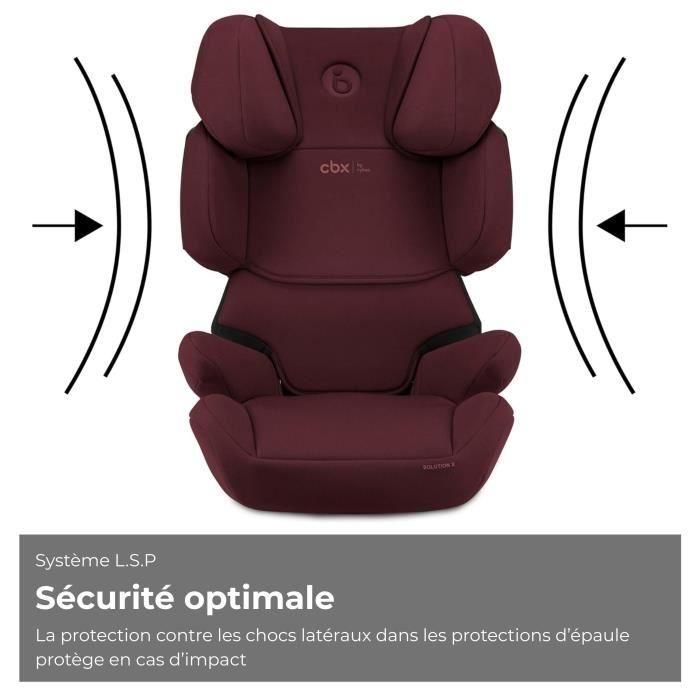 CYBEX CYB4063846375219 Silla de Coche Solution X i-Fix Rumba Red, 3-12 Años 4