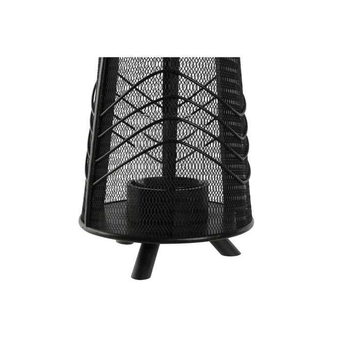 Portavela Colonial DKD Home Decor Negro 23 x 31.5 x 23 cm 4