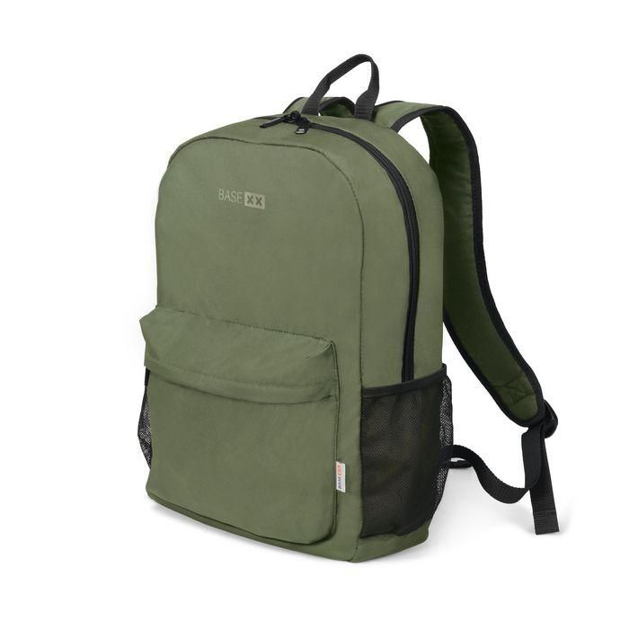 Dicota BASE XX B2 Mochila para Portátil 15.6" con Compartimento Acolchado, Bolsillos Laterales y Frontal, 20L, Verde Oliva Dicota BASE XX B2 Mochila para Portátil 15.6" con Compartimento Acolchado, Bolsillos Laterales y Frontal, 20L, Verde Oliva