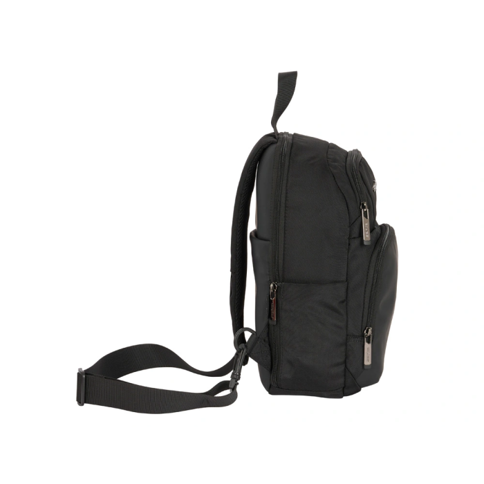Safta Mini Mochila 1 Hombrera Tablet 11"+USB Business Black 18x34x12 cm 2