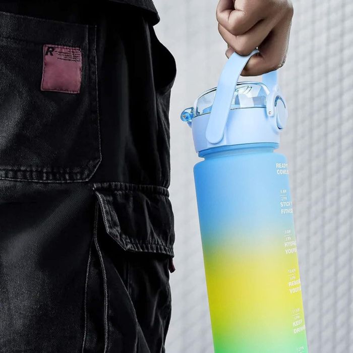 Botella de Agua Sport Multicolor 600 ml - Bewinner (12 Unidades) 6 Botella de Agua Sport Multicolor 600 ml - Bewinner (12 Unidades) 6