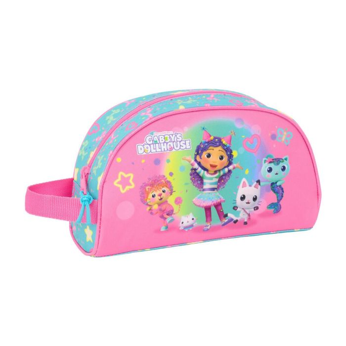 Neceser de Viaje Gabby's Dollhouse Confetti Rosa Turquesa 26 x 16 x 9 cm 0 Neceser de Viaje Gabby's Dollhouse Confetti Rosa Turquesa 26 x 16 x 9 cm 0