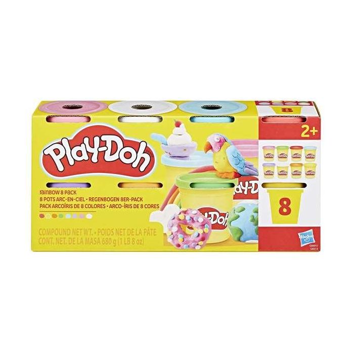 Pack 8 botes play-doh 4 Pack 8 botes play-doh 4