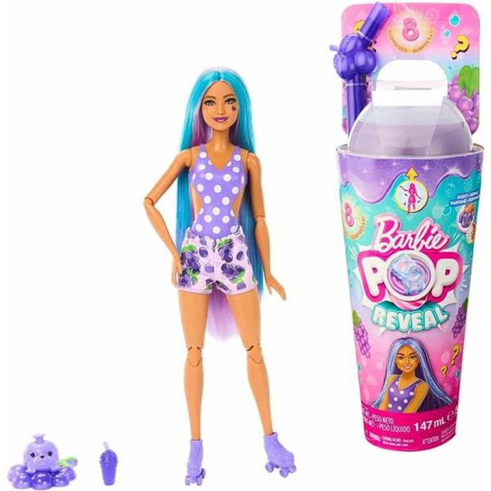 Muñeca Barbie Pop Reveal Cocktail - BARBIE - HNW42 - 8 sorpresas por descubrir - Multicolor 12