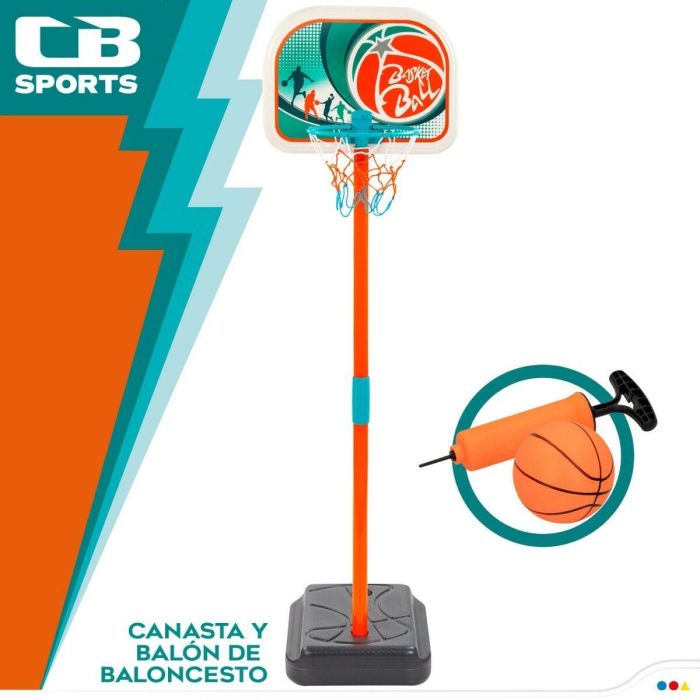 Canasta de Baloncesto Colorbaby 33 x 106 x 29 cm (4 Unidades) 3 Canasta de Baloncesto Colorbaby 33 x 106 x 29 cm (4 Unidades) 3
