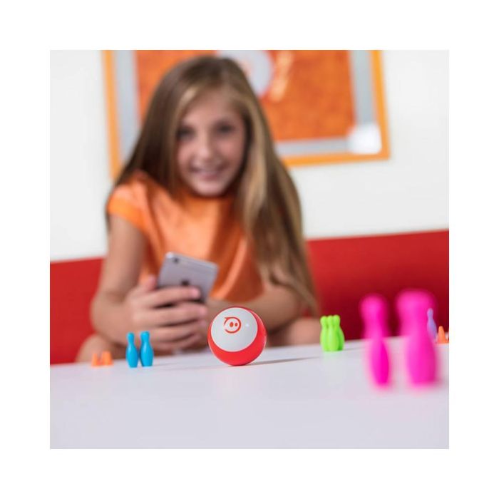 Sphero Mini Bola Robotica Interactiva para Niños a Partir de 8 Años con Conos y Bolos 1 Sphero Mini Bola Robotica Interactiva para Niños a Partir de 8 Años con Conos y Bolos 1