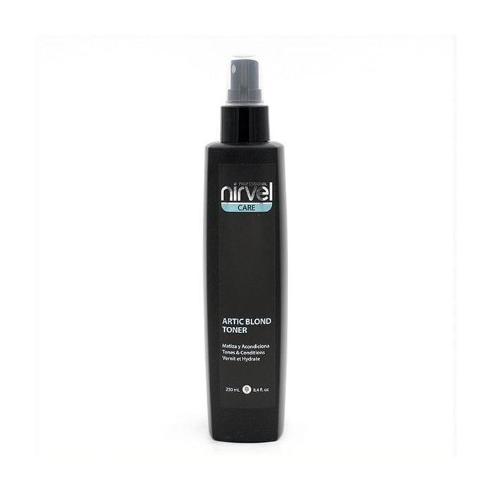Nirvel Care Spray Artic Blond Toner - Acondicionador para matizar tonos cálidos en rubios fríos 250 Ml Nirvel Care Spray Artic Blond Toner - Acondicionador para matizar tonos cálidos en rubios fríos 250 Ml