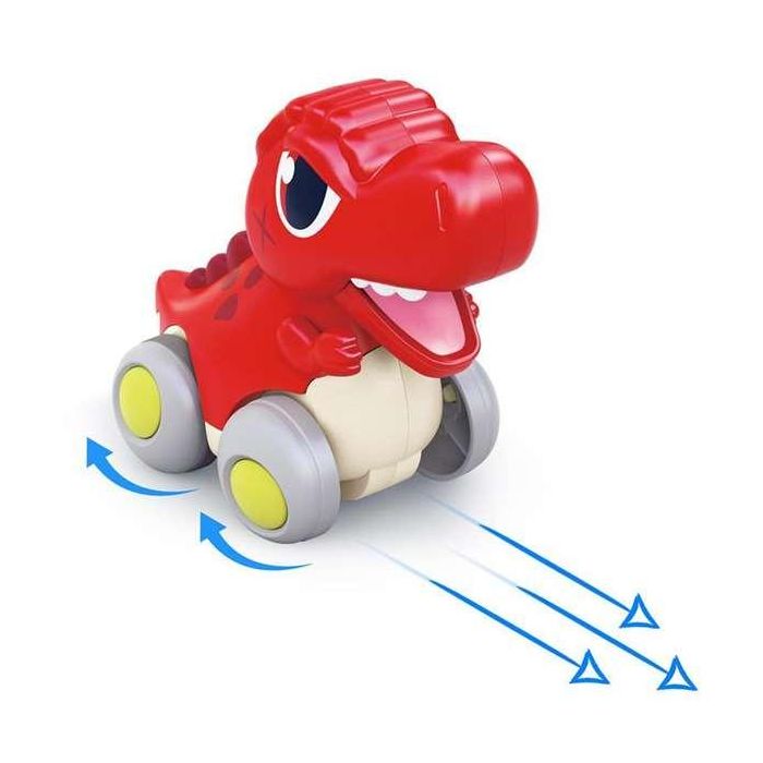 Creaciones Llopis Dinosaurio Rojo Friccion Caja 13x12x13 cm Juguete para 18 meses