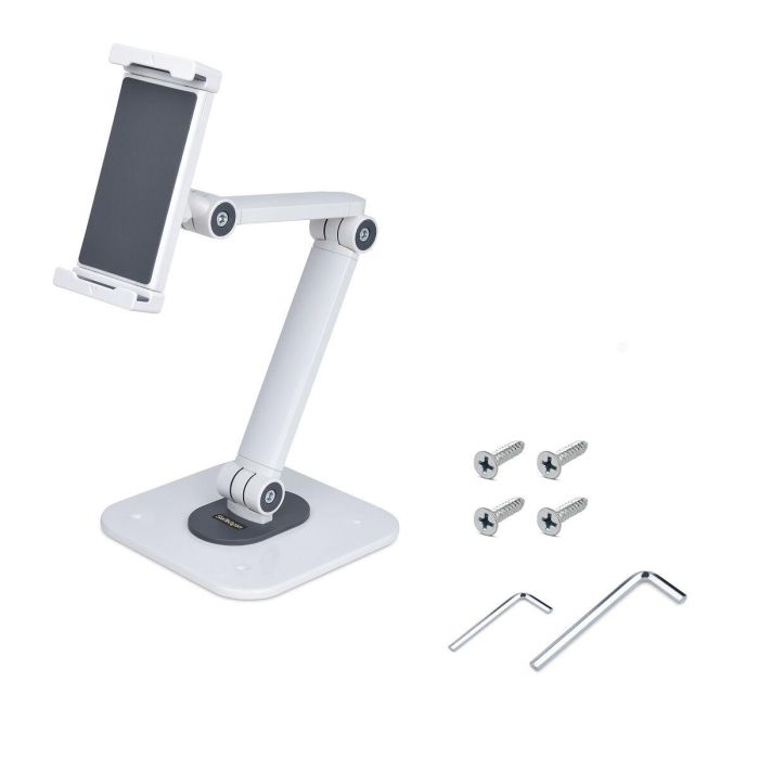 Soporte para Tablet Startech ADJ-TABLET-STAND-W Blanco Soporte para Tablet Startech ADJ-TABLET-STAND-W Blanco
