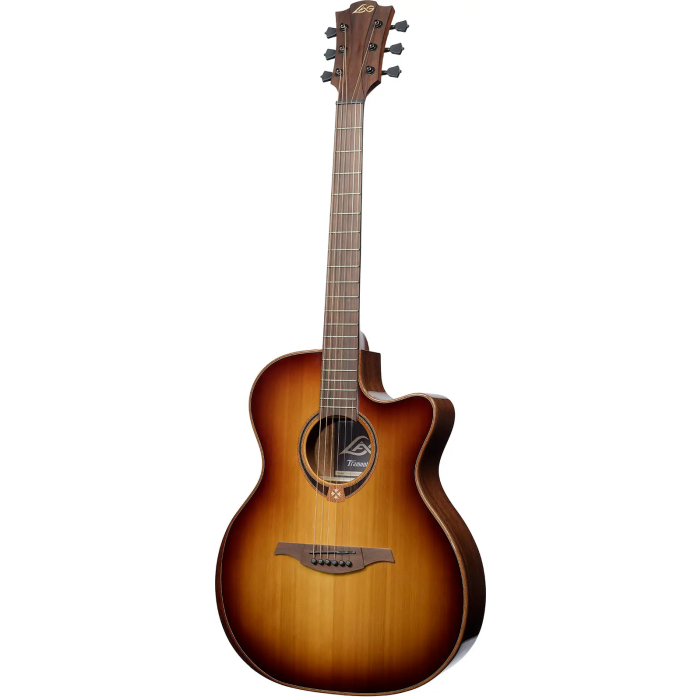 LAG Guitarra Acústica Auditorium A/E Cutaway Edición Limitada Bisel - Brown Shadow 2 LAG Guitarra Acústica Auditorium A/E Cutaway Edición Limitada Bisel - Brown Shadow 2