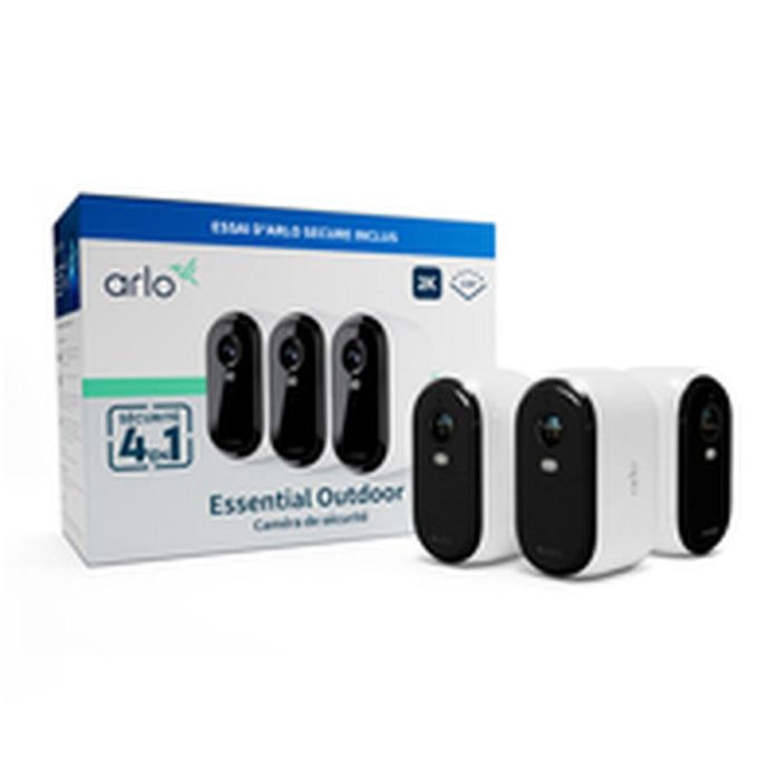 Arlo ARL1712272881981 Cámara de seguridad conectada Essential2 Pack de 3, resolución 2K, visión nocturna a color 7 Arlo ARL1712272881981 Cámara de seguridad conectada Essential2 Pack de 3, resolución 2K, visión nocturna a color 7