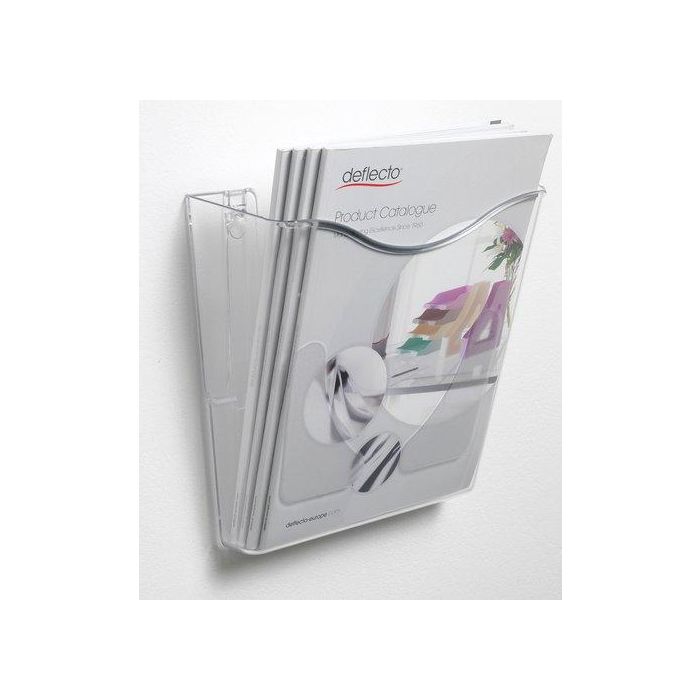 Portadocumentos Mural Deflect-O Docupocket A4 Vertical 1 Compartimento Cristal