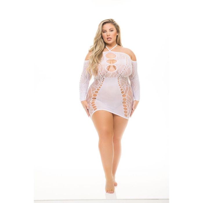 Vestido Pink Lipstick Blanco (L) 0 Vestido Pink Lipstick Blanco (L) 0