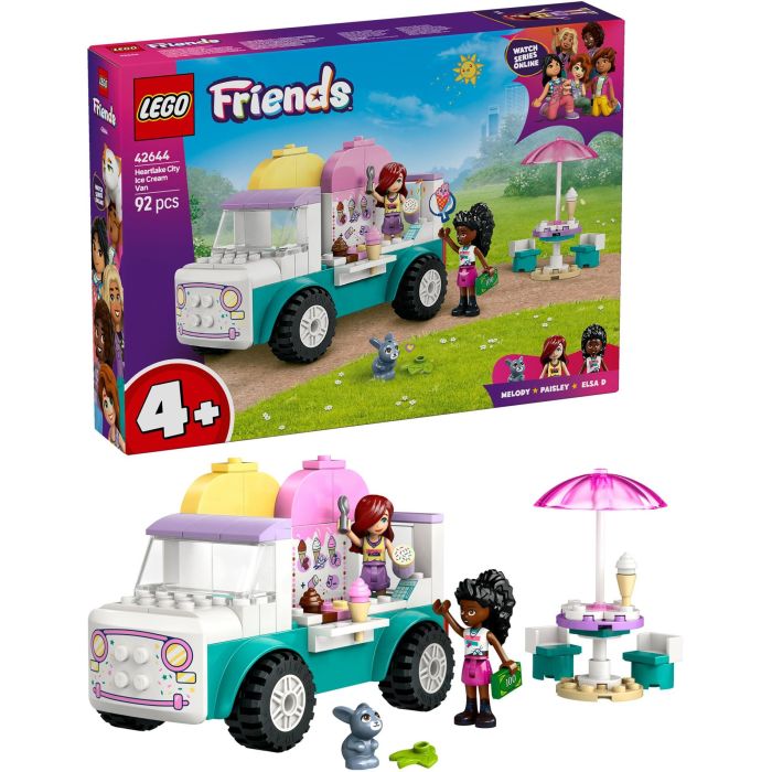 Lego Juego de Construcción Camión de los Helados Heartlake City Friends para 4+ años 2 Lego Juego de Construcción Camión de los Helados Heartlake City Friends para 4+ años 2