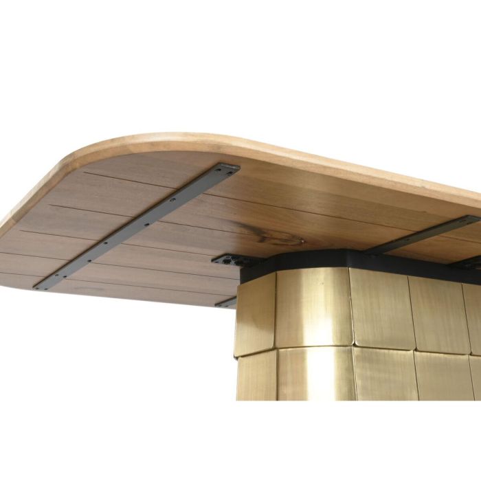 Mesa Comedor Glam DKD Home Decor Dorado 110 x 76 x 210 cm 4 Mesa Comedor Glam DKD Home Decor Dorado 110 x 76 x 210 cm 4