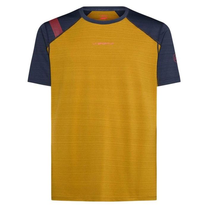 Camiseta de Manga Corta Hombre La Sportiva Sunfire Dorado L 0 Camiseta de Manga Corta Hombre La Sportiva Sunfire Dorado L 0